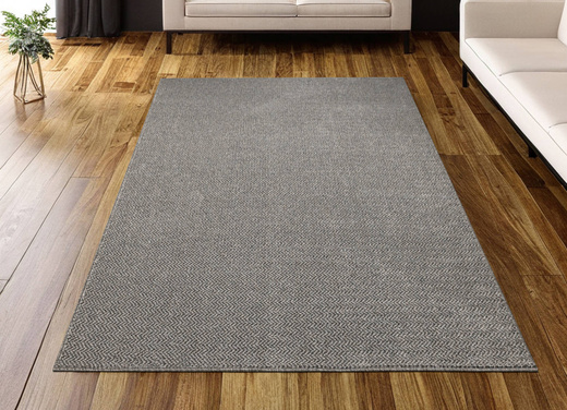 Wykładzina Monza-Special 277 Szary Jodełka Zygzaki Filc szerokość 4 m