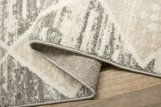 Dywan Loris G179B cream/beige Szary Beż Romby