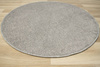 Okrągły Dywan Eternity 75 Stalowy Szary