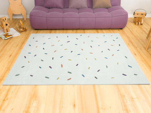 Dywan Dziecięcy Lima M039A cream/blue Krem Kreski