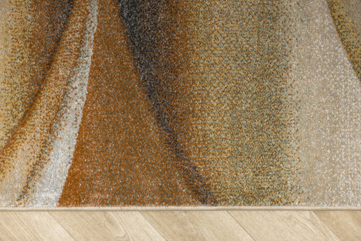 Dywan Agent 40400/610 Multi Krem Miedź Oliwka Półkola