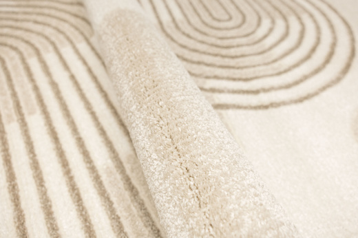 Dywan Matara N973A white/l.beige Beż Krem Geometria