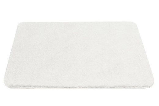 Dywanik Łazienkowy Antypoślizgowy Malmo Biały Shaggy
