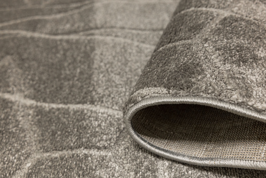 Chodnik Aruba G162A d.grey/grey Szary Romby Linie szerokość 80 cm