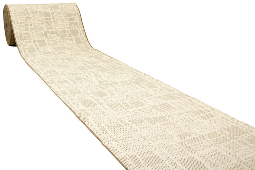Dwustronny Sznurkowy Chodnik Brussels 205467/10210 Coffee Krem Beż szerokość 80 cm