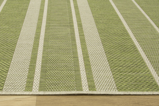 Dywan Sznurkowy Split 48118/461 Oliwkowy Zielony Beż Pasy