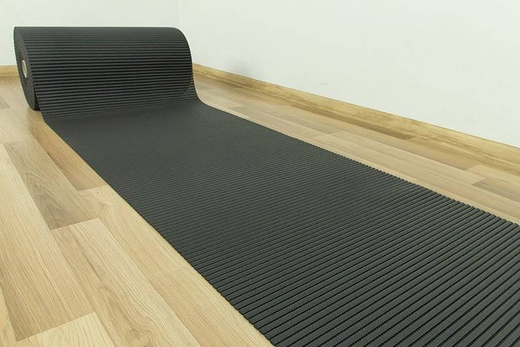 Mata Łazienkowa Softy-tex 803 czarny szerokość 65 cm