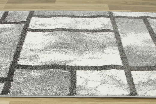 Chodnik Lima 9553A cr/l.g Szary Kremowy szerokość 70 cm