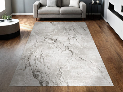 Dywan Nantes NT071A Vizon/Vizon Szarobeżowy Marmur