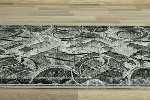 Chodnik Gold 336/18 szary szerokość 80 cm