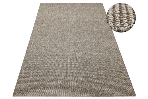 Dywan Pętelkowy Luton 92 Brąz Beż Krem Melanż