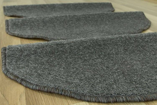 Nakładki na schody półokrągłe dynasty 76 grafit