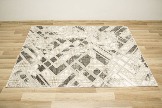 Dywan Garda P1149 Gray Szary Krem Romby Marmur