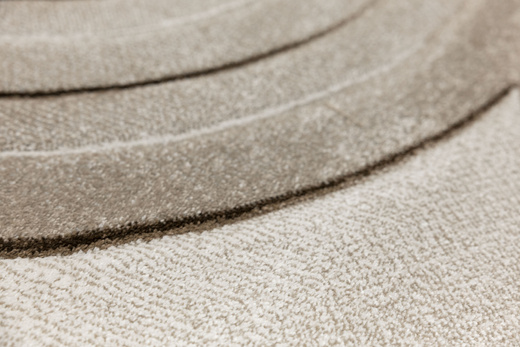 Dywan Agent 40438/870 brown/beig Krem Beż Brąz Półkola