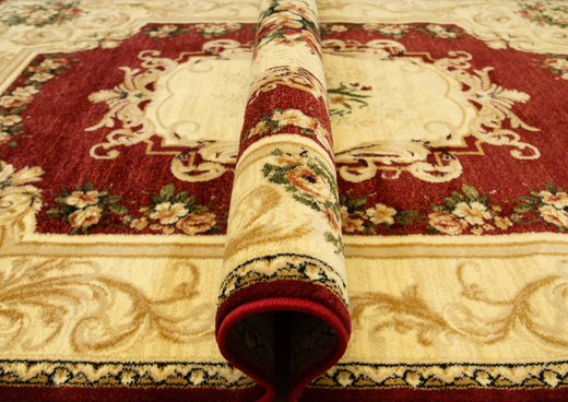 Dywan Lotos 535/210 bordowy