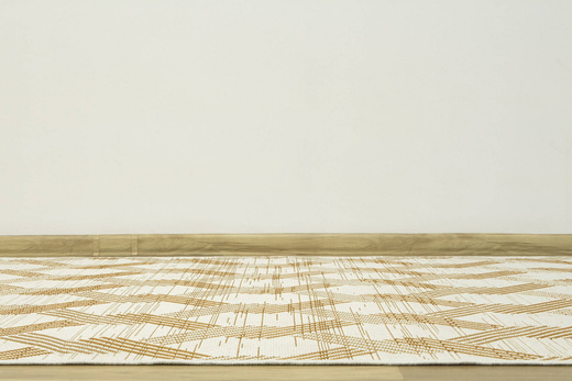 Dywan Sznurkowy Berg 28354/62 Geometryczny Romby Krem Pomarańczowy