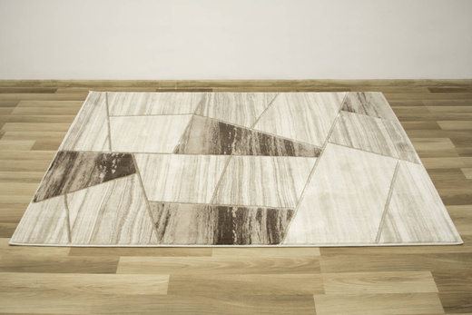 Dywan Felix 9253A l.beige/cream Lśniący Marmur Krem Beż