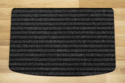 Antypoślizgowa Wycieraczka Doormats Paski Grafit Czarny