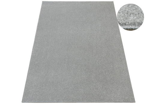 Dywan Galaxy 72 Srebrzysty Szary na filcu