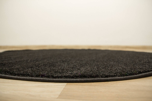 Okrągły Dywan Lima 2081A black Czarny