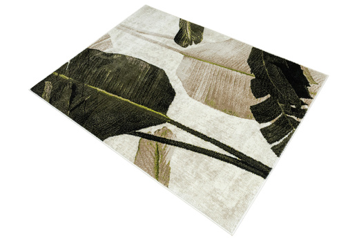 Dywan Clara 02777A cream/olive Zieleń Brąz Liście