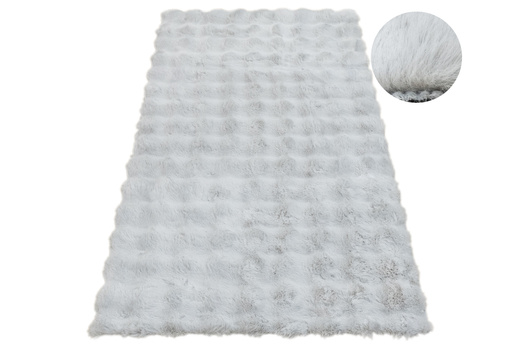 Dywan Oslo Bubble Jasny Szary Rabbit Królik