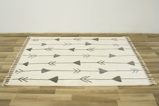 Dywan Karof 6063A mink/white 13 Strzałki