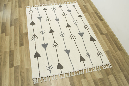 Dywan Karof 6063A mink/white 13 Strzałki