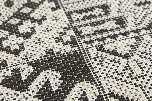 Antypoślizgowy Dywan FLEX 19636/91 Brąz Beż Patchwork