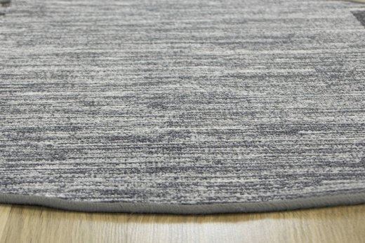 Antypoślizgowy Okrągły Dywan Adagio 19 Jasny Szary