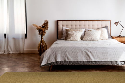 Wykładzina Sphinx-special 50 Musztardowy Beżowy na filcu szerokość 4 m