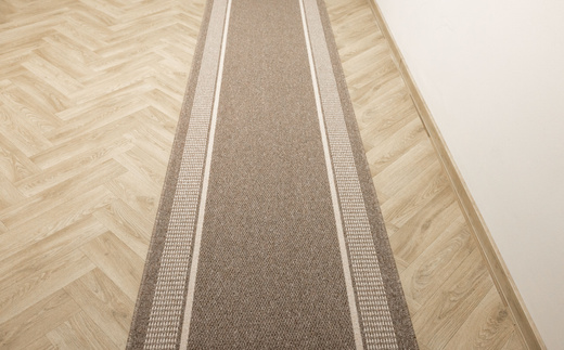 Chodnik Promenade 8714 brąz szerokość 80 cm