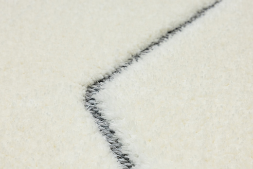 Dywan Shaggy Lula Soft IM09A L.Gr/Bon Krem Szary Zygzaki