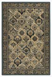 Wełniany Dywan Ornamentowy Isfahan Forenza Szmaragd