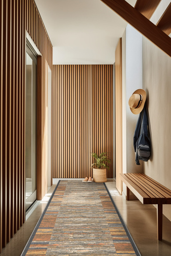 Chodnik Antypoślizgowy Adagio 14 Multi Paski szerokość 100 cm