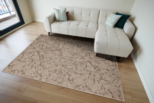 Dywan Pętelkowy Marble 90 Brąz Beż Marmur Melanż