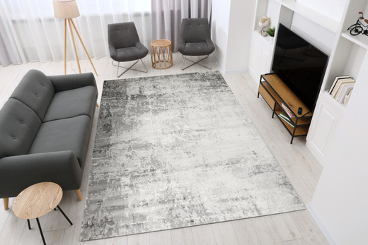 Dywan Nantes NT041G Grey/Grey Szary Beton