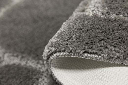 Dywanik Łazienkowy Antypoślizgowy Ocean Grey Szary Owalny