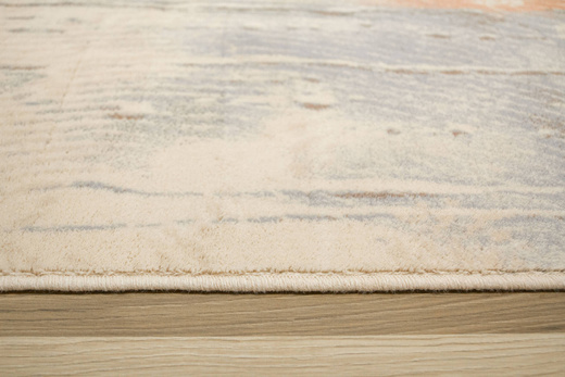 Dywan Wełniany Isfahan Ornan Morski Linie Abstrakcja