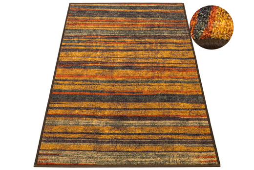 Antypoślizgowy Dywan Fusion 14 Wielobarwny Paski