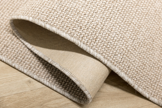 Dywan pętelkowy Hercules 1413 Beż Krem Paski Prążki na filcu