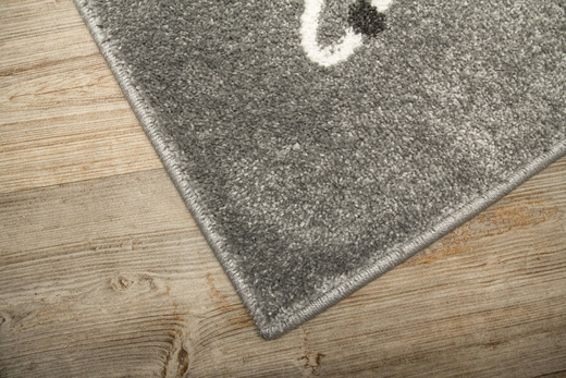 Wykładzina Dziecięca Lima C276A l.grey/cream Rakiety Kosmos Szary szerokość 4 m