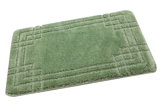 Dywanik Łazienkowy Antypoślizgowy Sego Green Zielony Prostokąty Mozaika