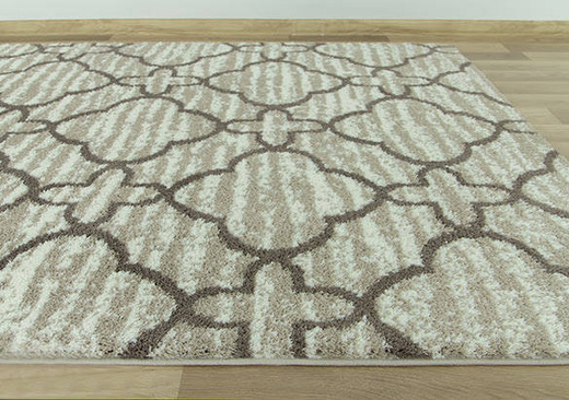 Dywan Bolero 02992A white/white koniczyna