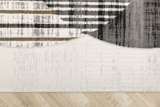 Dywan Verano H538A cream/grey Krem Szary Złoty Okręgi