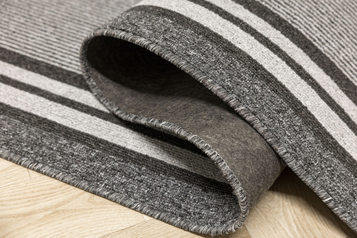 Chodnik Colorado 5428 Szary Antracyt Pasy szerokość 80 cm