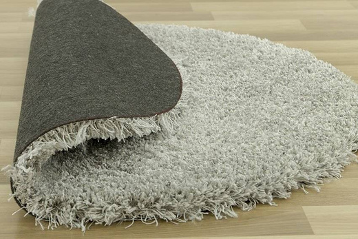 Okrągły Dywan Shaggy Home Hill 74 szary