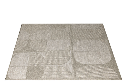 Dywan Sznurkowy Oria 65000/VH7-X Beż Szary Gruby Splot Outdoor