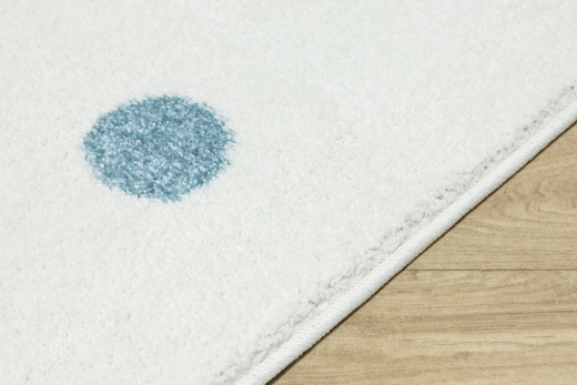 Dywan Dziecięcy Lima C275A cream/lila Krem Kropki