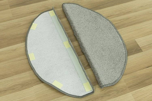 Nakładki na schody półokrągłe dynasty 79 jasny szary